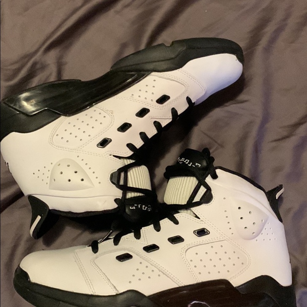 Jordan 6 Motorsport black and white not box